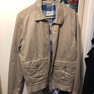 J. Crew Khaki Chino Work Jacket